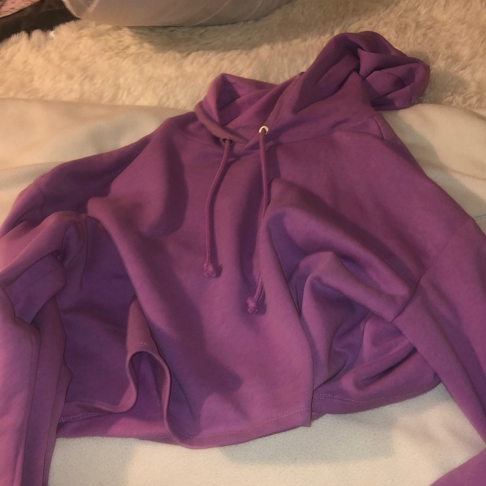 Crop hoodie
